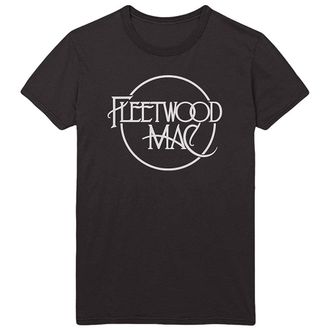 Rockoff Trade Fleetwood Mac Classic Logo Black Official Tee T-Shirt Mens Unisex (X-Large)