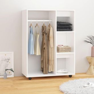 vidaXL Vidaxl - Armadio Bianco 80x40x110 Cm In Truciolato