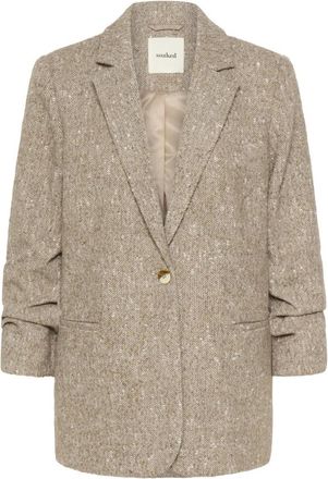 Soaked In Luxury Blazers - Dames - Blazers - Beige - M - Jassen