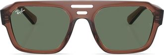 Ray-Ban Corrigan Bio-Based sunglasses - unisex - Acetate - 54 - Brown