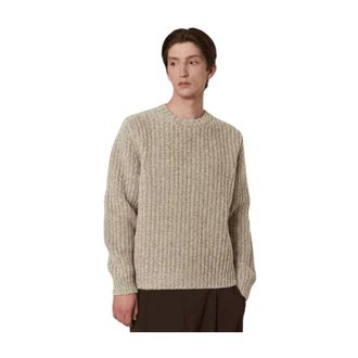 Daniele Fiesoli Paricollo-76 Pannamix - Heren - Truien - Beige - Maat: L Wol