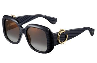 Cartier Panthere C Grey Square Ladies Sunglasses CT0471S 003 54