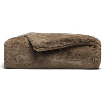 Cozy Earth Extra Weight Large Cuddle Blanket in Walnut at Nordstrom