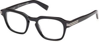 Ermenegildo Zegna Brillen - Heren - Brillen - Zwart - 50 MM - Accessoires
