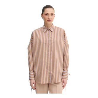 Sessun Overhemden, Dames, Veelkleurig, S, Katoen, Relaxed Katoenen Shirt
