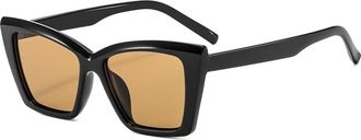 Generic Large Frame Men Outdoor Sunglasses Vacation Women Sports Sun Glasses(Brown)