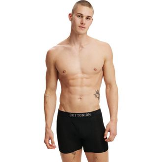 Cotton On Mens Mens Trunk in Black at Nordstrom, Size Medium