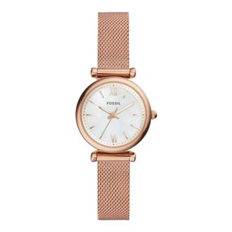Fossil Watches - Dames - Horloges - Roze - ONE Size - Accessoires
