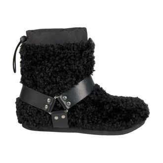 Vic Mati&eacute; Sabot Boho Teddy con Fibbia - - Shoes - Donna - Nero - 37 EU