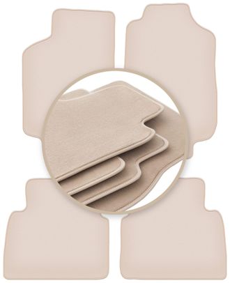 OEM Alfombrillas Beige Premium Para: Saab 9-5 I Y3se Sed&aacute;n, Station Wagon 1997-2005
