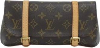 Louis Vuitton Pre-owned Mini Bags, female, Brown, Size: ONE SIZE Pre-owned Canvas Mini Bag