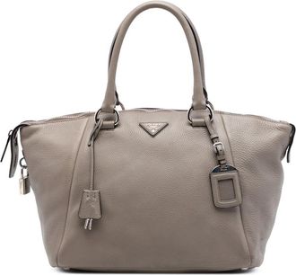 Prada Pre-owned Prada Vitello Daino Double Handle Bag Ladies 6QM39U1C6YDZTAG7