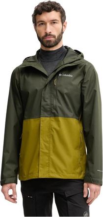 Columbia Hikebound II Jacket - Heren - Windbreakers - Groen - S - Nylon - Fitness