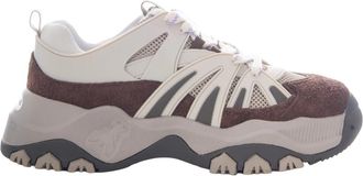 Patrizia Pepe Leren Hardloopsneakers - Dames - Sneakers - Bruin - 39 EU - Leer - Schoenen