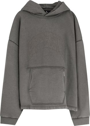 Represent Represent Embellished Hoodie Cotton Sweatshirt-Uomo