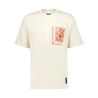 Fendi Hombre, Camisetas, Blanco, Talla: S