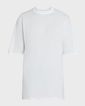 DRKSHDW RICK OWENS Mens Cotton Jumbo Crewneck T-Shirt