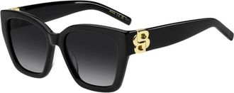 HUGO BOSS 1938 G/S Zonnebril - Dames - Zonnebrillen - Zwart - 54 MM - Accessoires