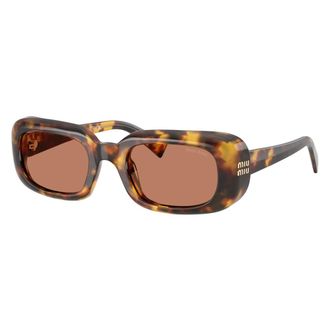 Miu Miu Sunglasses, unisex, Multicolor, Size: 52 MM B13S Rectangular Sunglasses
