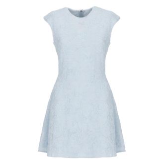 Rotate ROTATE Birger Christensen, Short Dresses, female, Blue, Size: 2XS Floral Dress