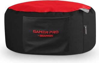 Happers Puff Redondo Gamer Rojo Rojo