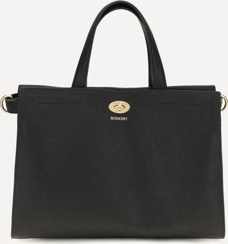 Burberry Small Cotswolds Check Tote Bag Female UNI