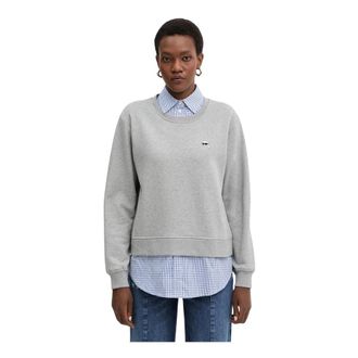 Karl Lagerfeld Ikon Sweatshirt - Dames - Sweatshirts - Grijs - L - Katoen - Hoodies & sweatvesten