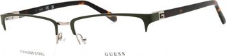 Guess GU50191 097 Matte Dark Green Dark Havana 58mm