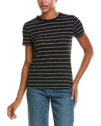 Vince Stripe Crewneck Top