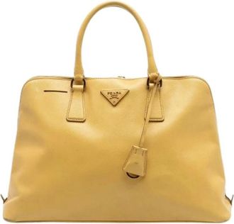 Prada Pre-owned Borsa Promenade - - Pre-owned - Donna - Giallo - ONE SIZE
