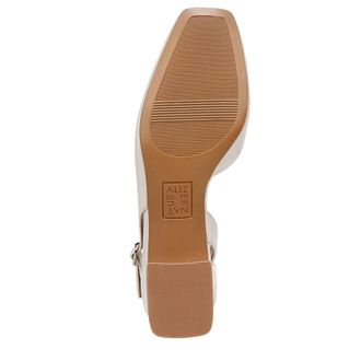 Naturalizer Jayla Low Heel Slingback Warm White I8960L3102 Womens