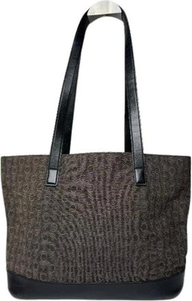 Celine Pre-owned Vintage Tote Bag - Dames - Vintage Shopper - Zwart - ONE Size - Leer - Vintage