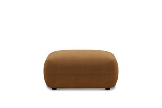 Castlery Auburn Ottoman Customized, Caramel, Spill Resistant, Modular for Castlery