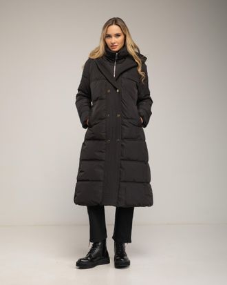 Tantra Jas met gebreid effect en bontafwerking