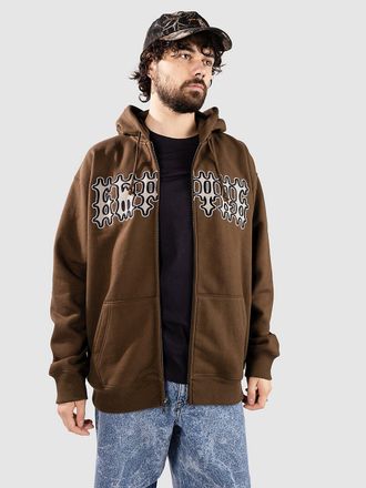 Empyre Cage Match Sweatjacke brown