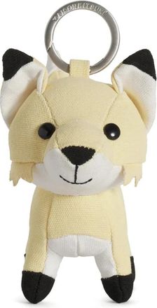 Maison Kitsun&eacute; Fox Bag Charm - Heren - Sleutelhangers & Tashangers - Beige - ONE Size - Accessoires