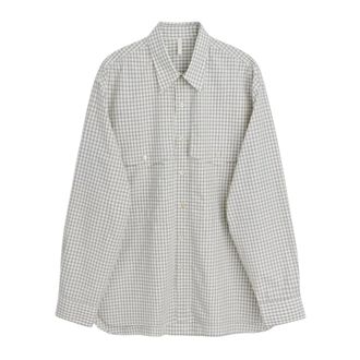 Sunflower Note Shirt - Heren - Casual Overhemden - Wit - XL - Katoen - Overhemden