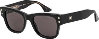Montblanc Zonnebrillen - Heren - Zonnebrillen - Zwart - 54 MM - Accessoires