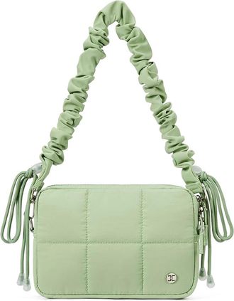 Generic Crossbody Wallet Purse for Women and Girls, Crossbody Bags with Graphic In Adjustable Strap Portable Lightweight Shoulder Sling Bag (Light Green)