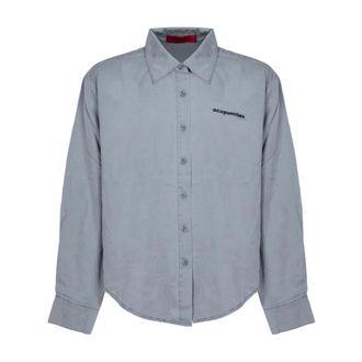 Acupuncture Hombre, Camisas, Gris, Talla: S