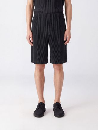 Homme Pliss&eacute; Issey Miyake Shorts plissettati Homme Pliss&eacute; Issey Miyake in cr&ecirc;pe con vita elasticizzata