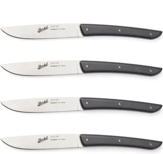 Berkel Juego De 4 Steackmesser (schwarz) - Berkel
