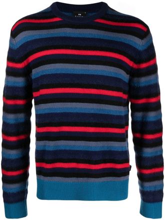 Paul Smith Trui met ronde hals - Blauw