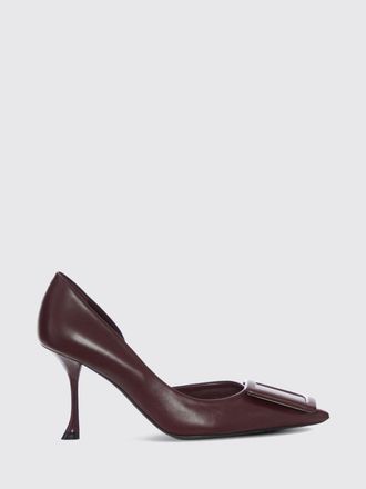 Roger Vivier Viv In The City Leather High Stiletto Heel Pumps by