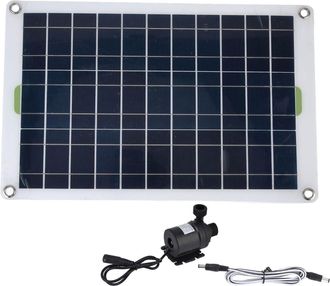 OEM Bomba Solar Para Estanques De 50 W, Bomba De Agua Solar, Panel De Bajo Ruido, Fuente Para El Hogar Y El Jard&iacute;n, Bombas