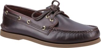 Sperry Top-Sider Authentic 2 Eye Leer Heren Amaretto Bootsschoenen