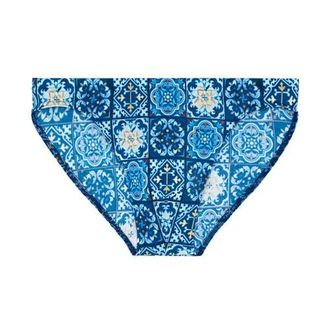 HOM Maiolica Swim Micro Briefs in Blue Print at Nordstrom, Size Xx-Large