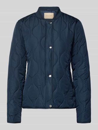 Soyaconcept Steppjacke mit Stehkragen Modell FENYA 78 in Marine, Gr&ouml;&szlig;e XXL