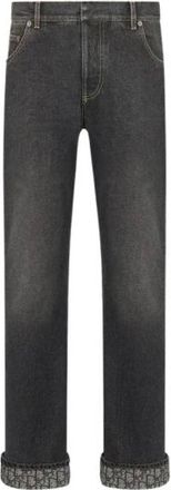 Dior Jeans, Dames, Zwart, S, Denim, Dritto Denim Jeans