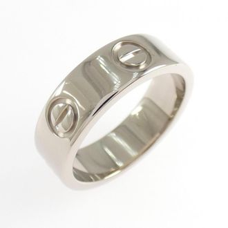 Cartier White Gold White Gold (18K) Band Ring (Pre-Owned)